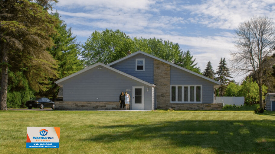 WeatherPro Exteriors Installs Siding in Greenfield